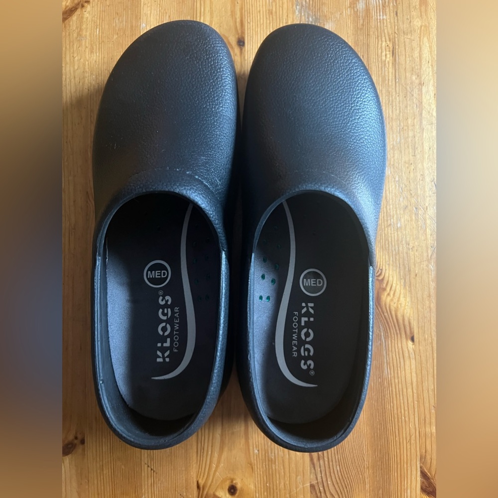 Men’s Klogs “Bistro” Kitchen Clogs, Men’s Size 8, Like New